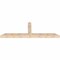 Ekena Millwork Portland Smooth Timber Gable Bracket, Douglas Fir, 96"W x 32"H x 5 1/2"D x 5 1/2"F, 8/12 Pitch GBW096X32X0606POR00SDF - alternate 4